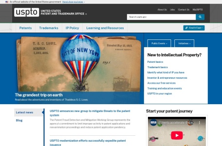 USPTO美国专利商标局